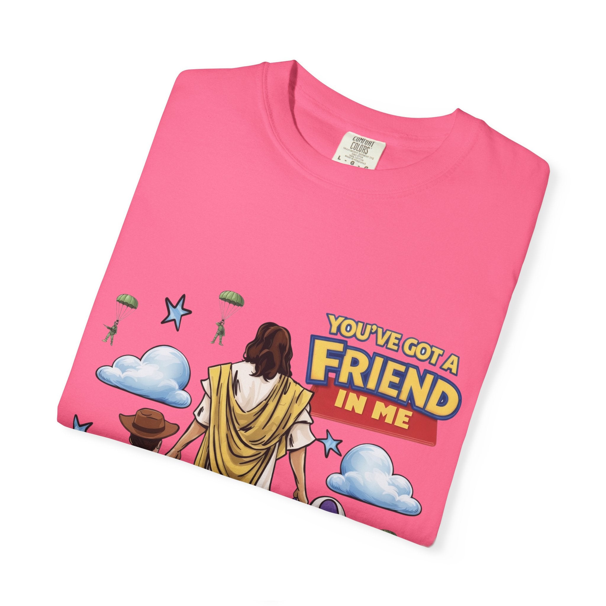 Friend In Me T-Shirt — Retro Toy Buddy Graphic Tee