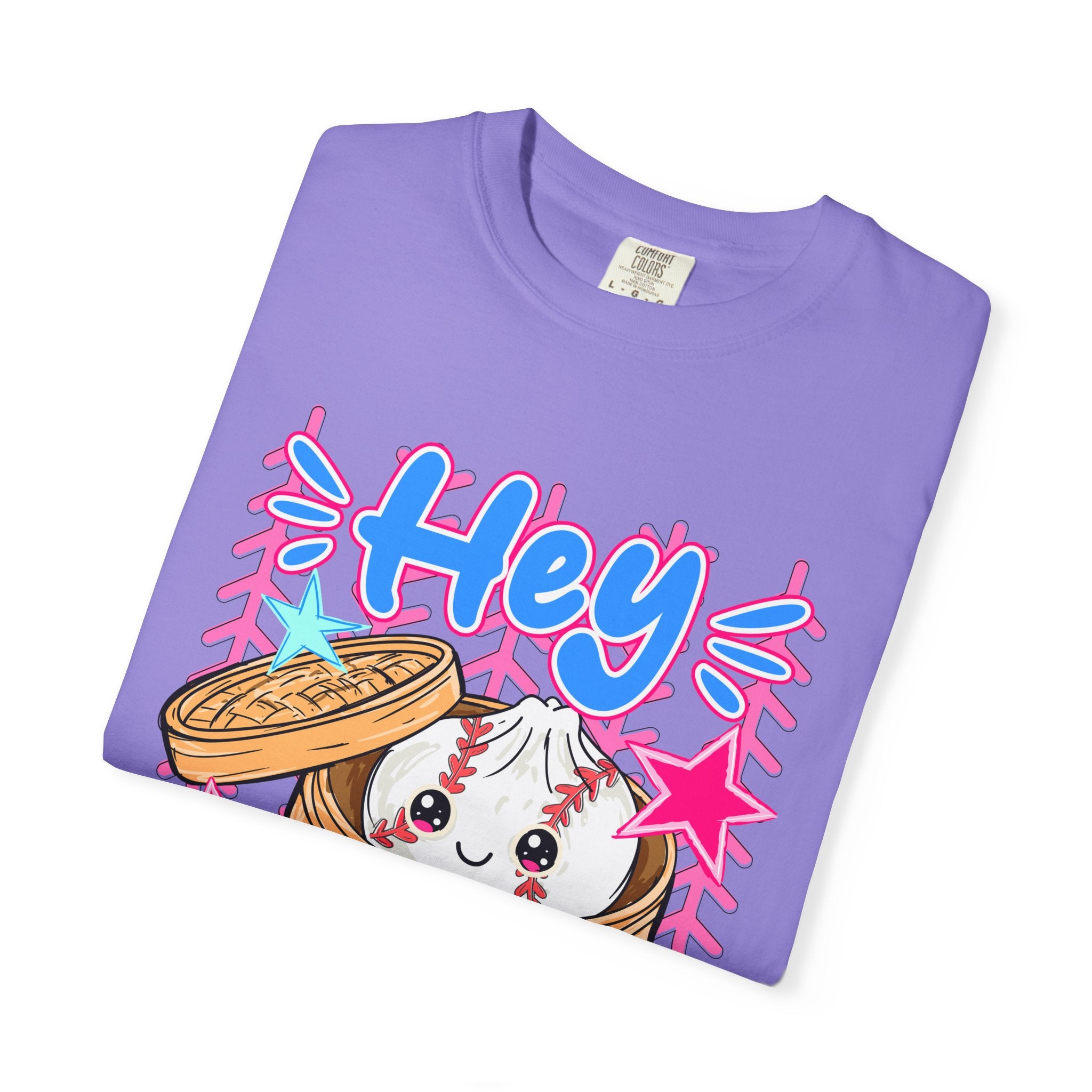 Hey Dumpling T-Shirt — Cute Kawaii Dumpling Graphic Tee