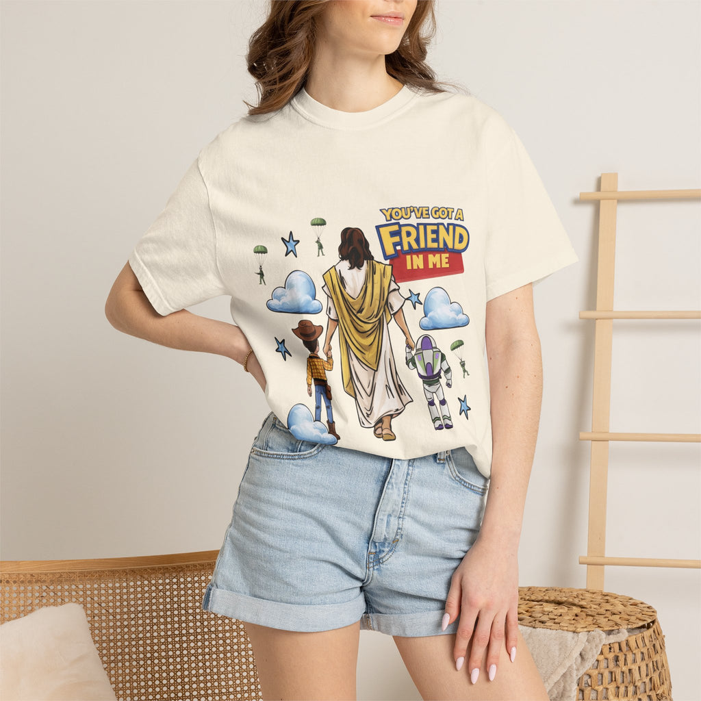 Friend In Me T-Shirt — Retro Toy Buddy Graphic Tee