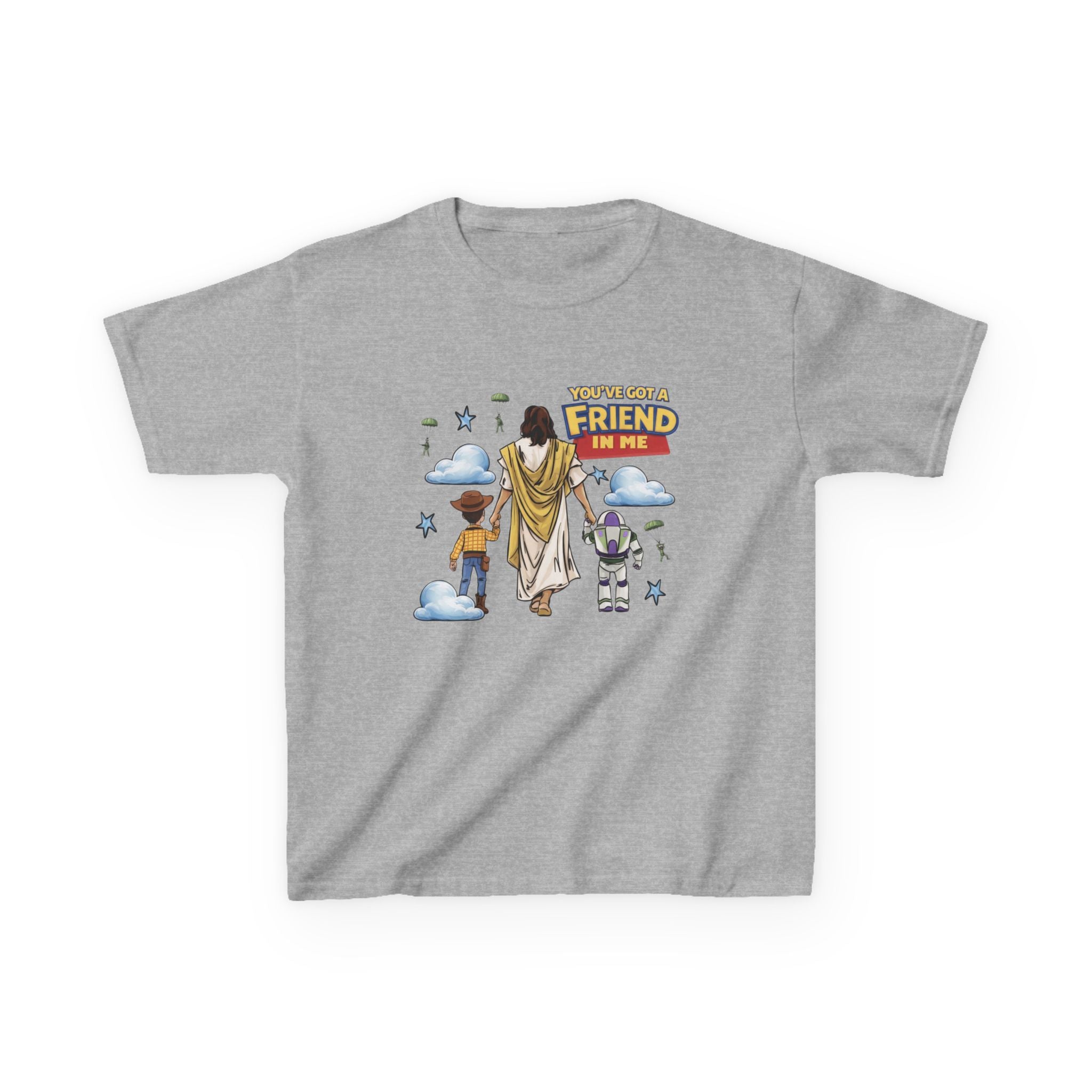 Kids Tee — "Forever My Friend" Cute Cloud Adventure Graphic