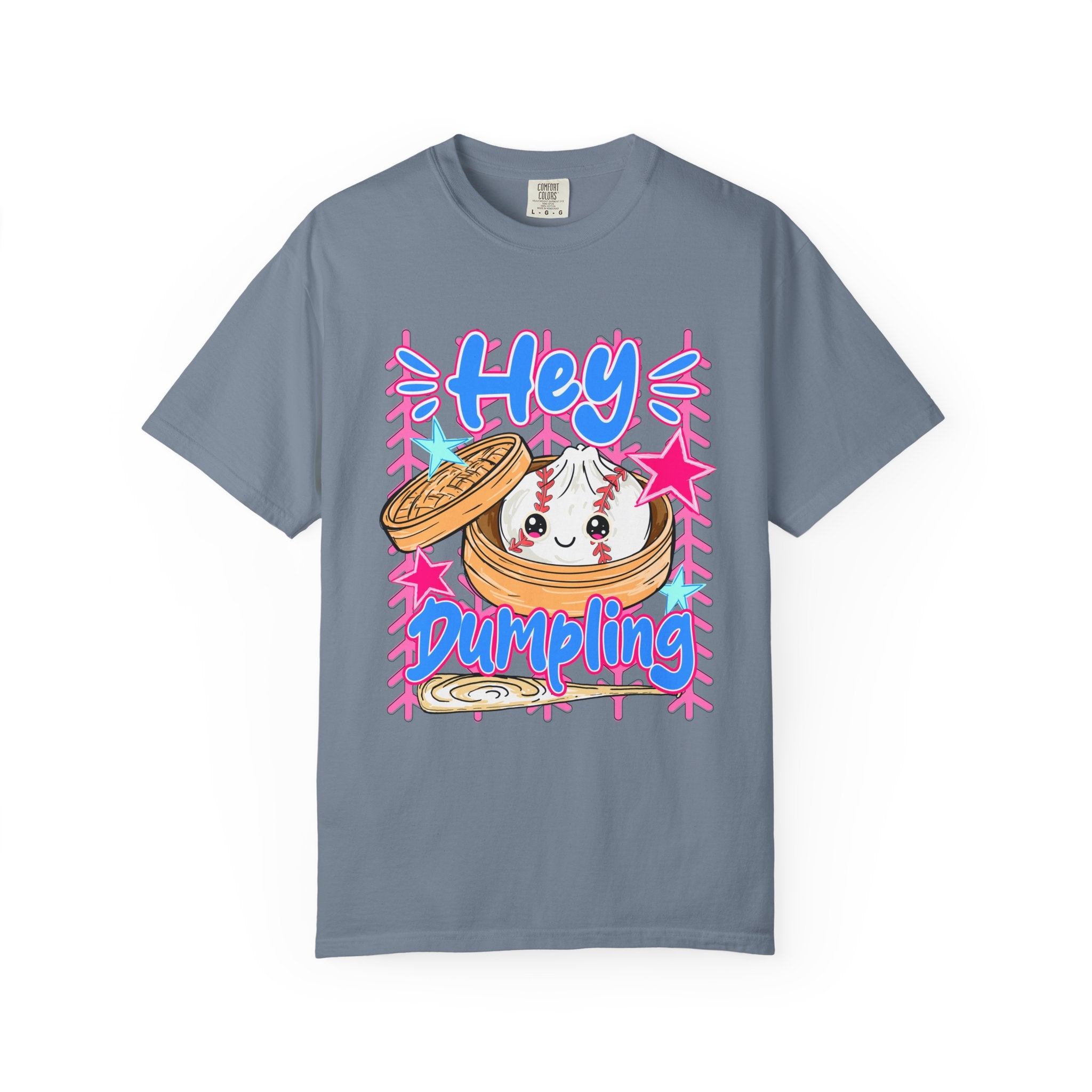 Hey Dumpling T-Shirt — Cute Kawaii Dumpling Graphic Tee