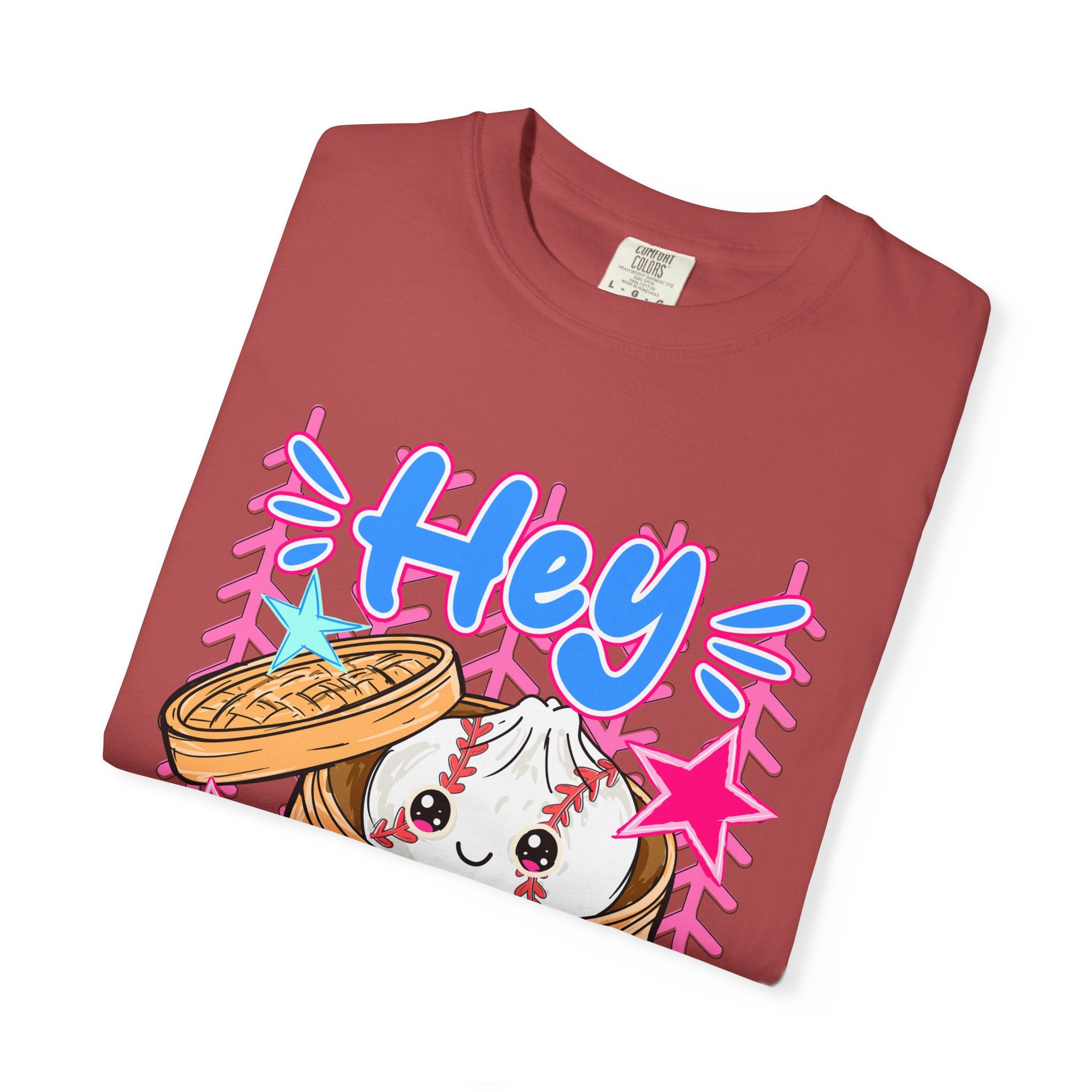Hey Dumpling T-Shirt — Cute Kawaii Dumpling Graphic Tee
