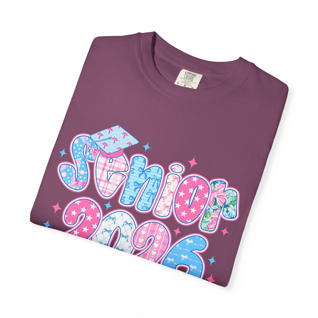 Senior 2026 Preppy Graphic T-Shirt