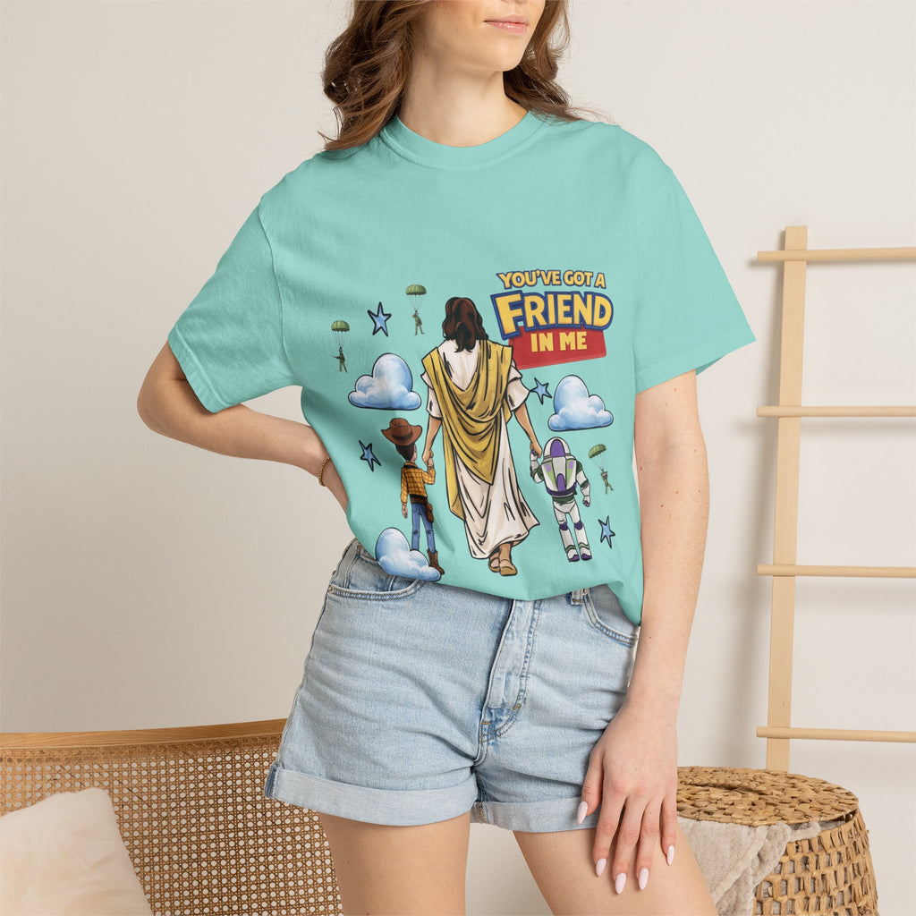 Friend In Me T-Shirt — Retro Toy Buddy Graphic Tee