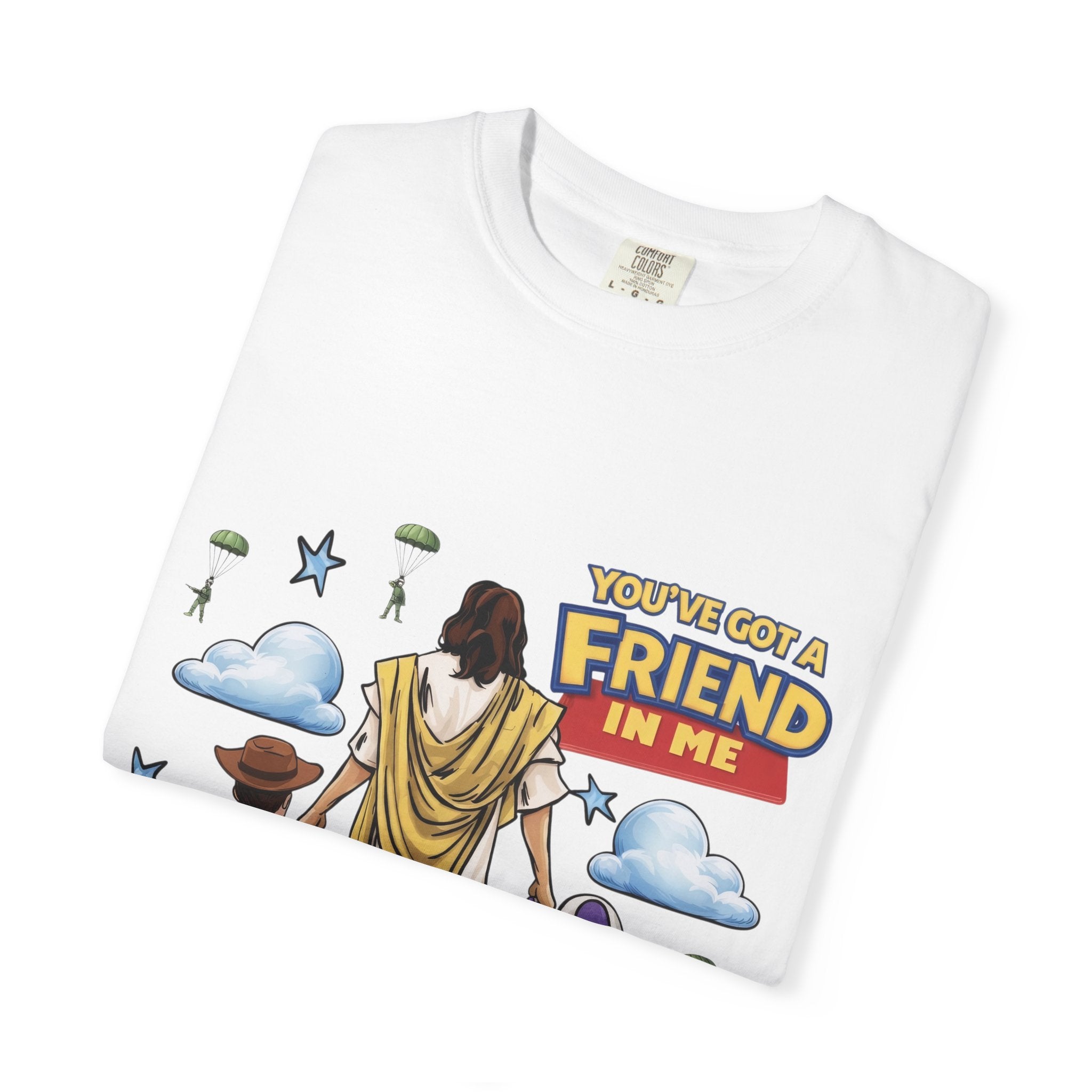 Friend In Me T-Shirt — Retro Toy Buddy Graphic Tee