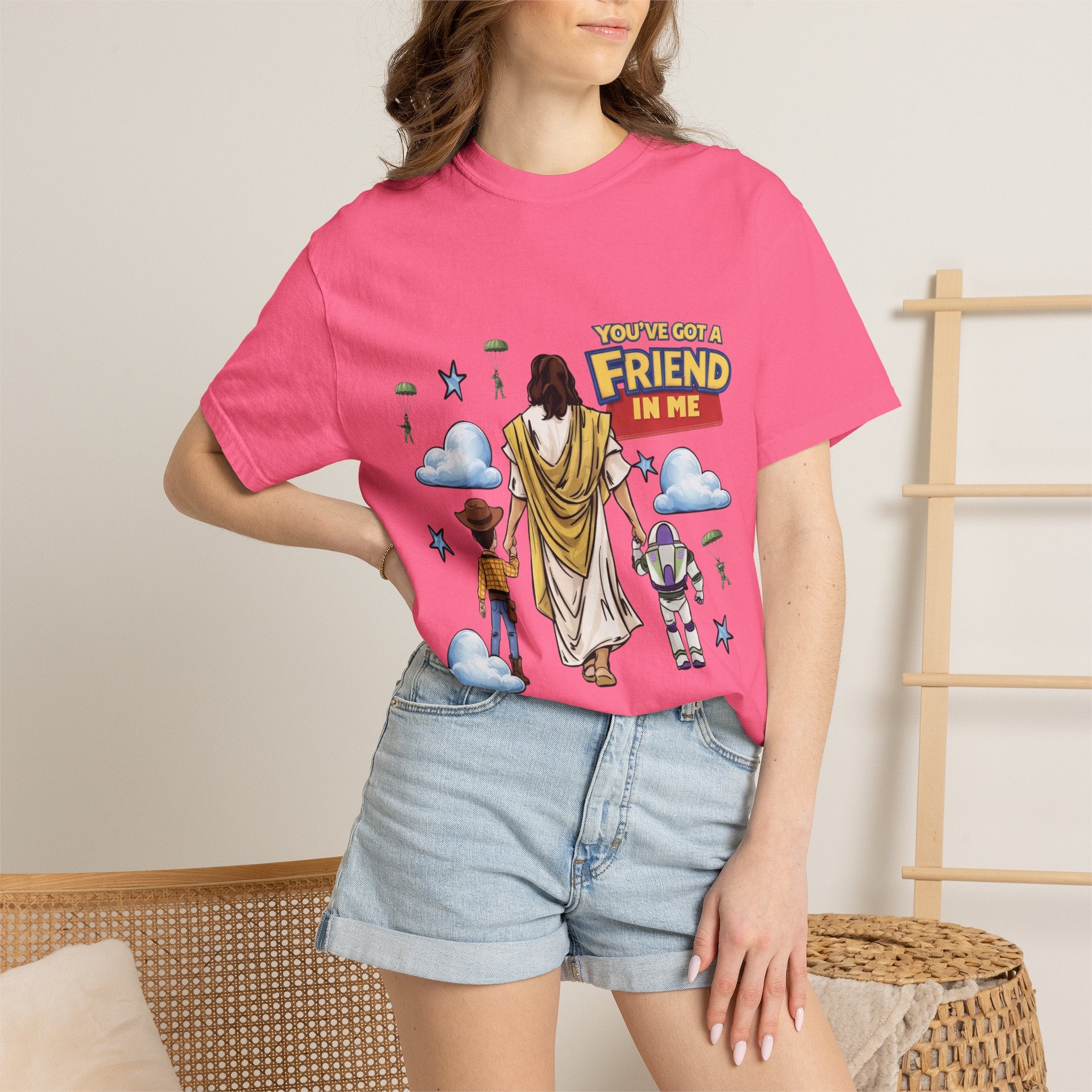 Friend In Me T-Shirt — Retro Toy Buddy Graphic Tee