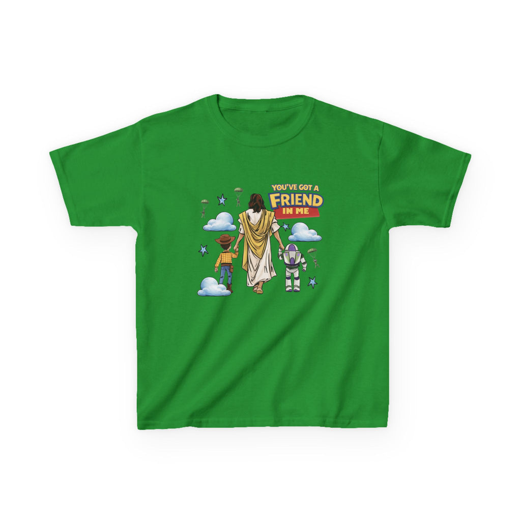 Kids Tee — "Forever My Friend" Cute Cloud Adventure Graphic
