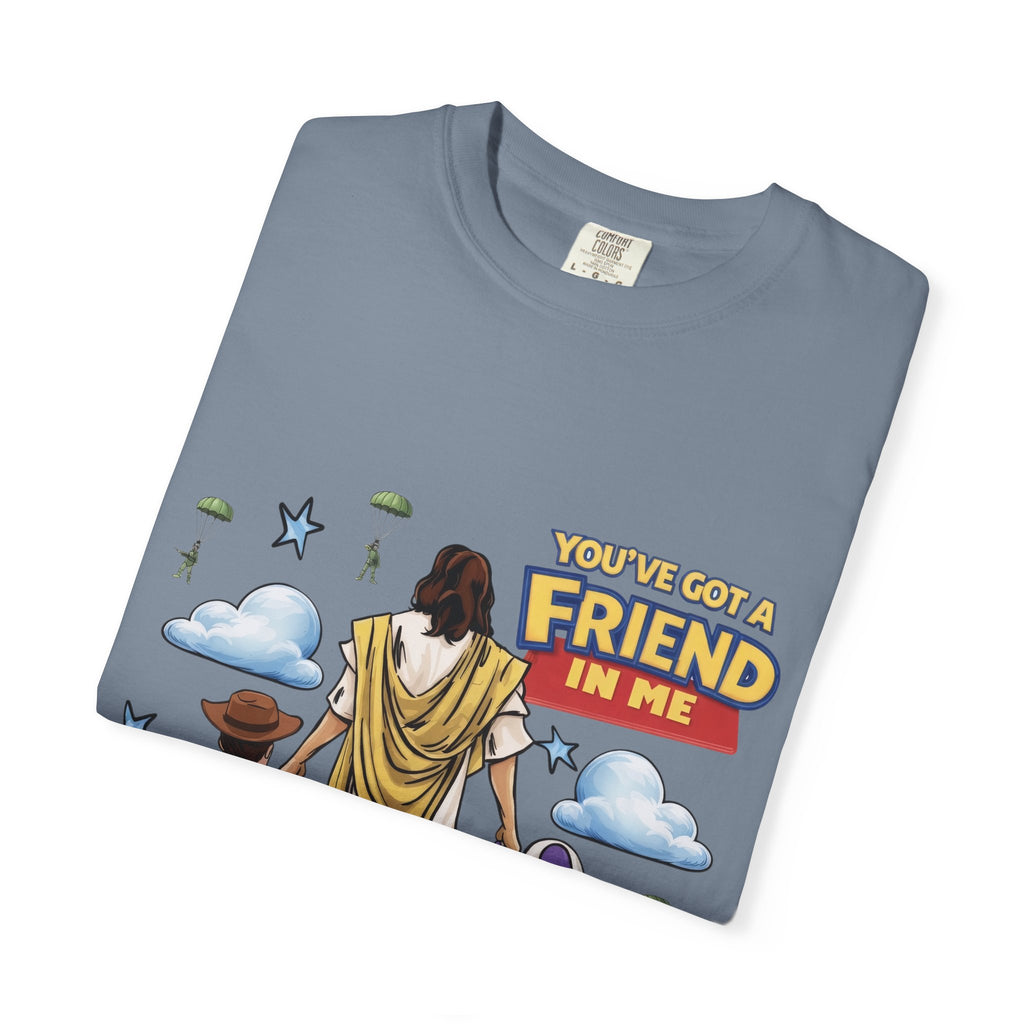 Friend In Me T-Shirt — Retro Toy Buddy Graphic Tee